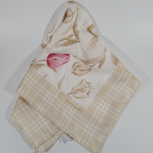 Burberry Accessories - BURBERRY MINI SCARF 100% SILK